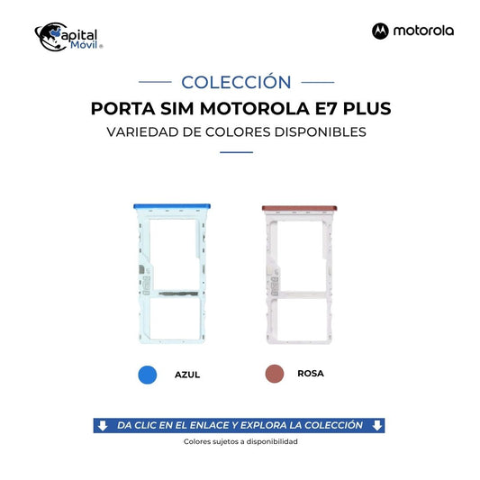 PORTA SIM MOTOROLA E7 PLUS