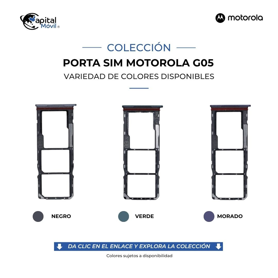 PORTA SIM MOTOROLA G05