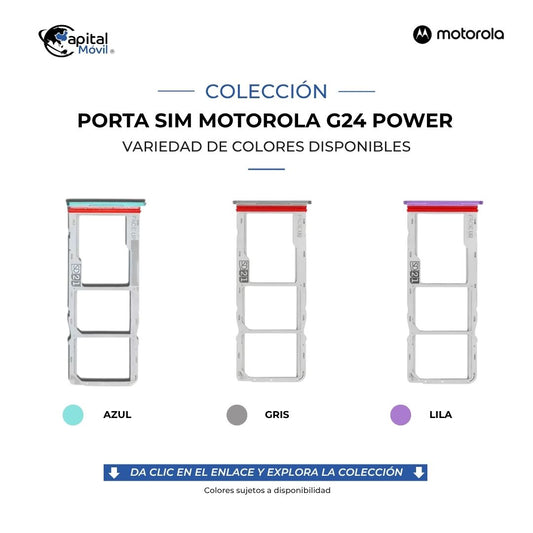 PORTA SIM MOTOROLA G24, G24 POWER
