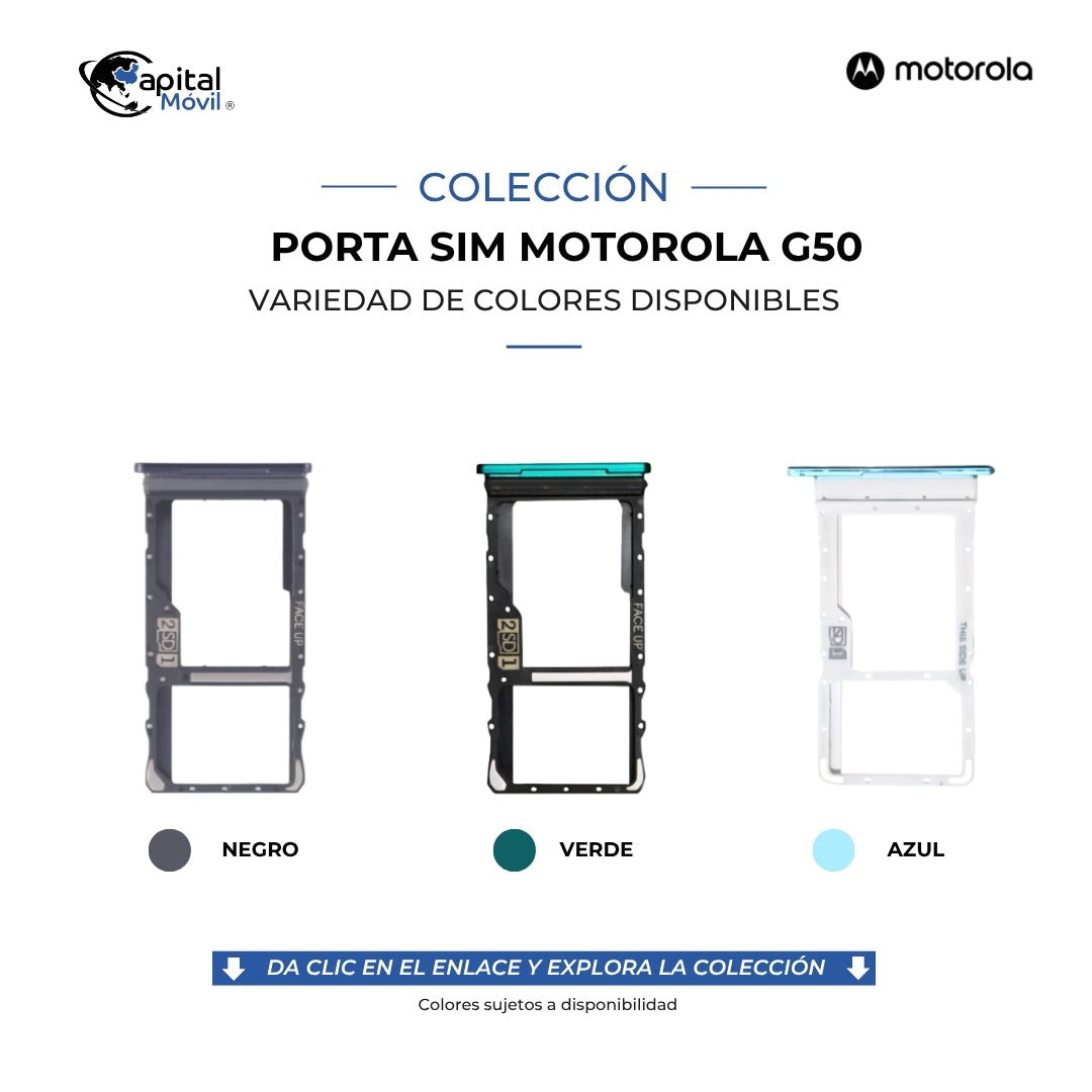 PORTA SIM MOTOROLA G50