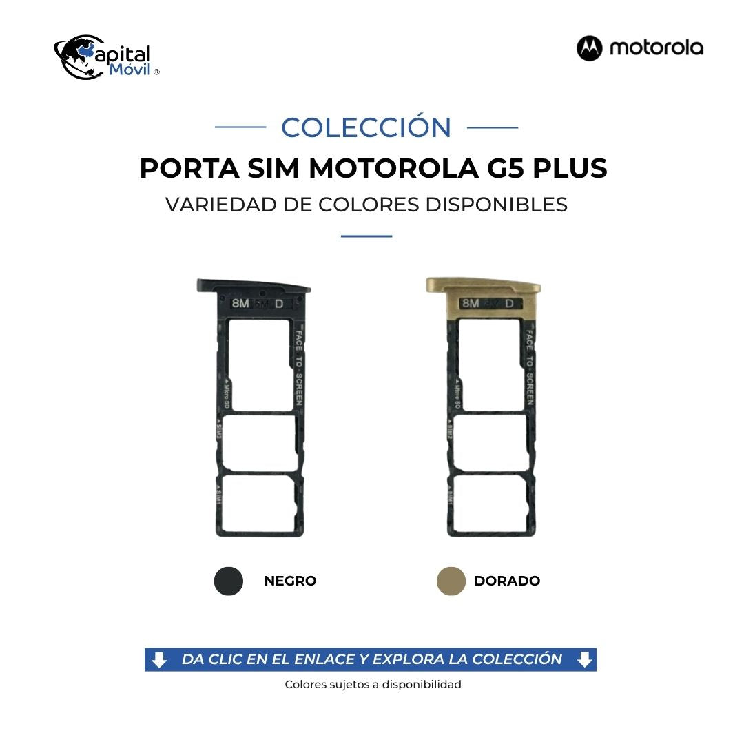 PORTA SIM MOTOROLA G5 PLUS