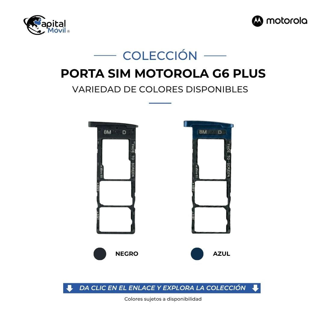 PORTA SIM MOTOROLA G6 PLUS
