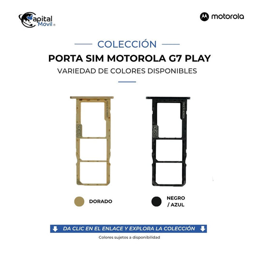 PORTA SIM MOTOROLA G7 PLAY