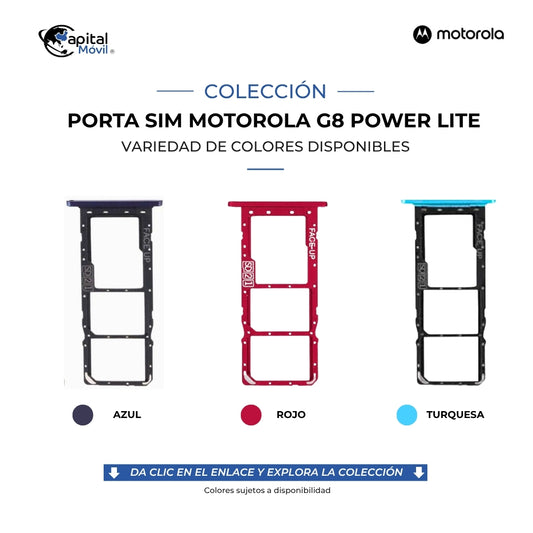 PORTA SIM MOTOROLA G8 POWER LITE