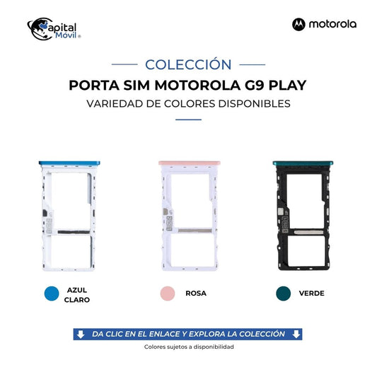 PORTA SIM MOTOROLA G9 PLAY