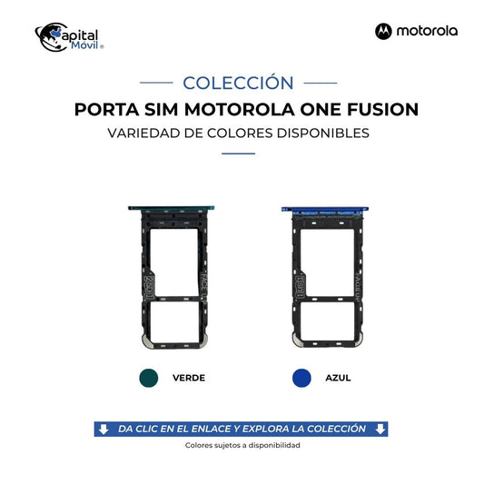 PORTA SIM MOTOROLA ONE FUSION