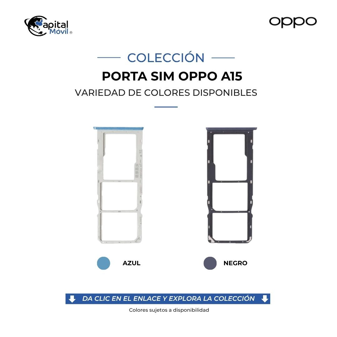 PORTA SIM OPPO A15
