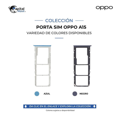 PORTA SIM OPPO A15