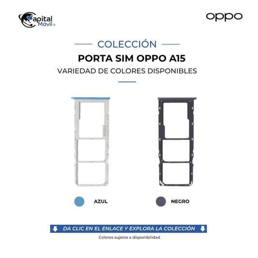PORTA SIM OPPO A15