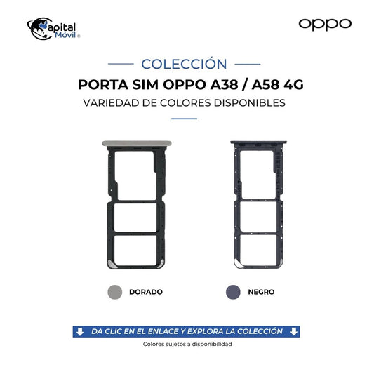 PORTA SIM OPPO A38 / A58 4G