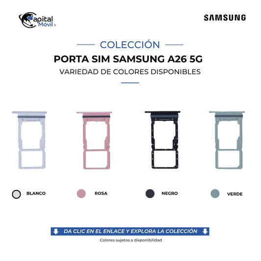 PORTA SIM SAMSUNG A26 5G
