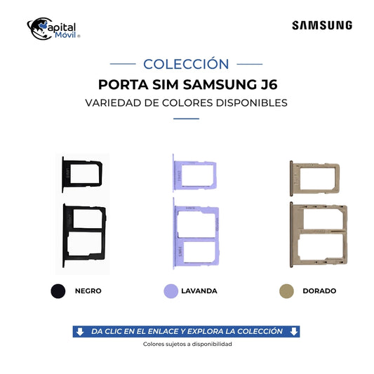 PORTA SIM SAMSUNG J6