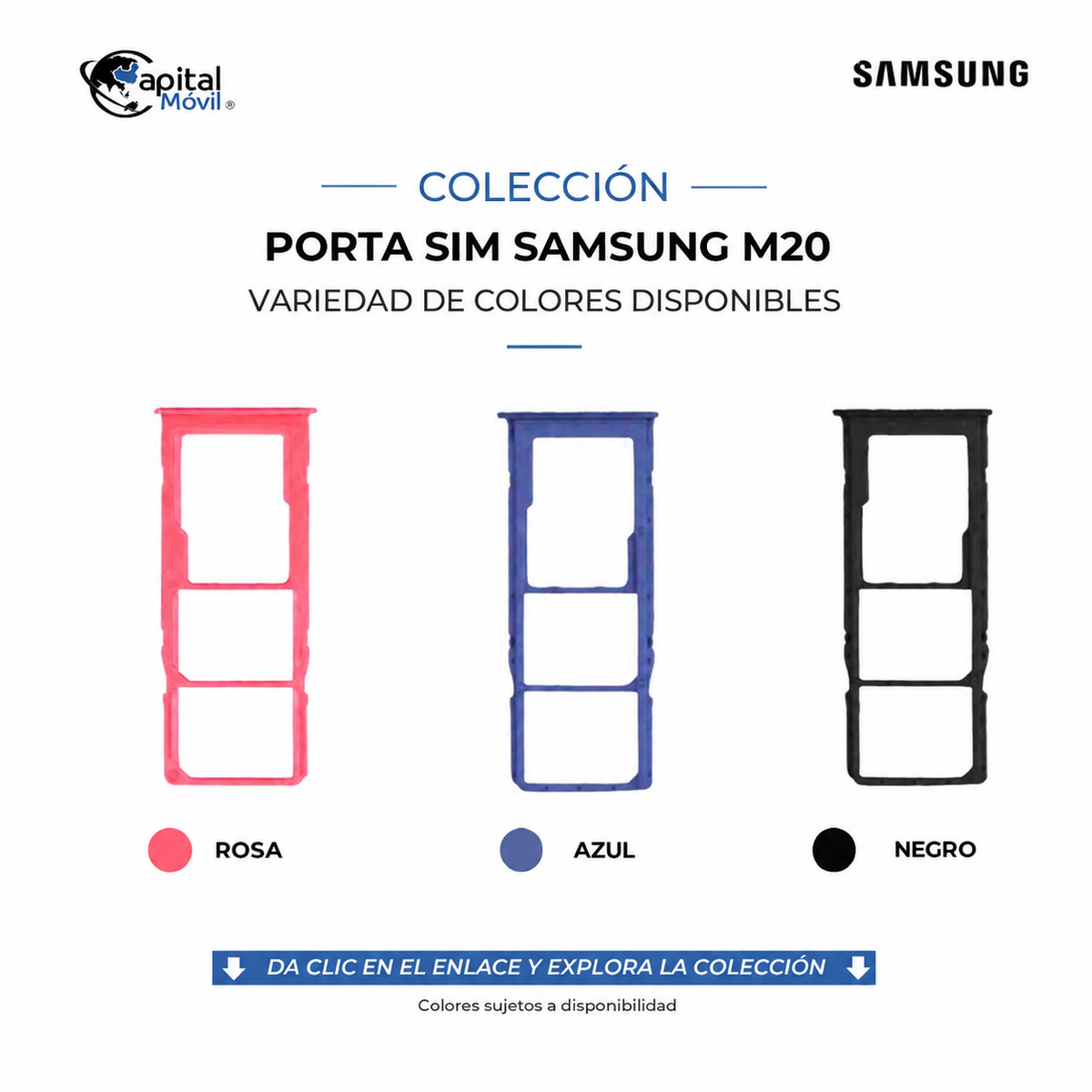 PORTA SIM SAMSUNG M20