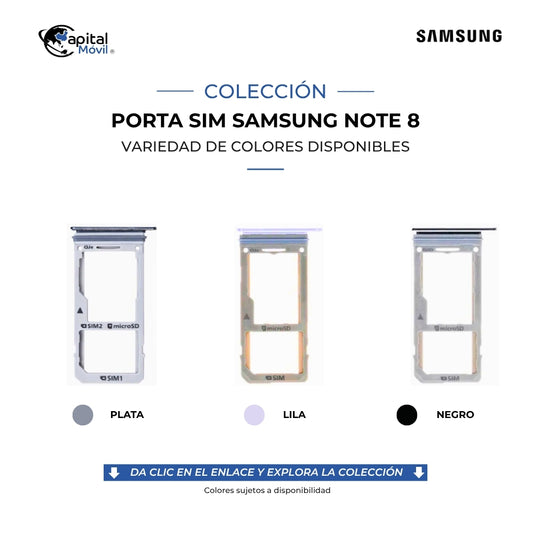 PORTA SIM SAMSUNG NOTE 8