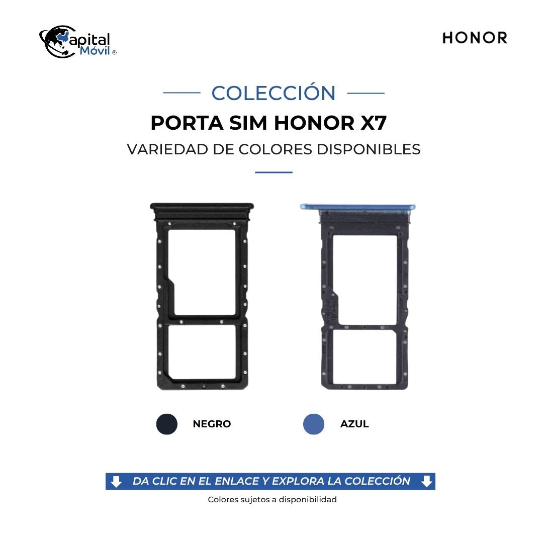 PORTA SIM HONOR X7 NEGRO