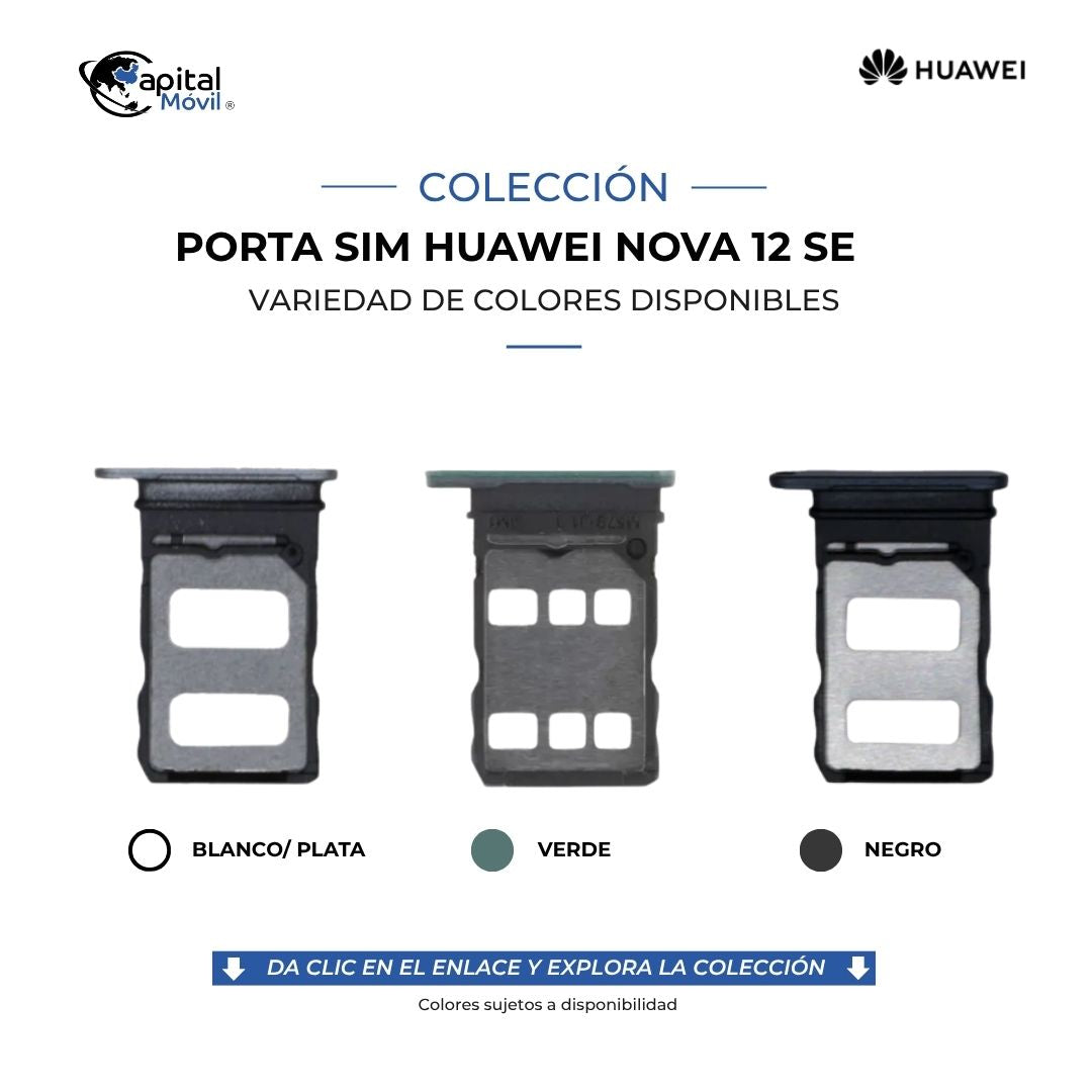 PORTA SIM HUAWEI NOVA 12 SE