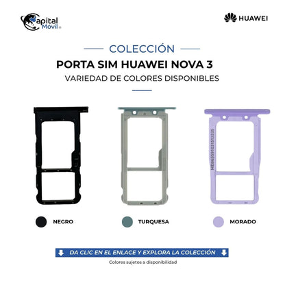PORTA SIM HUAWEI NOVA 3