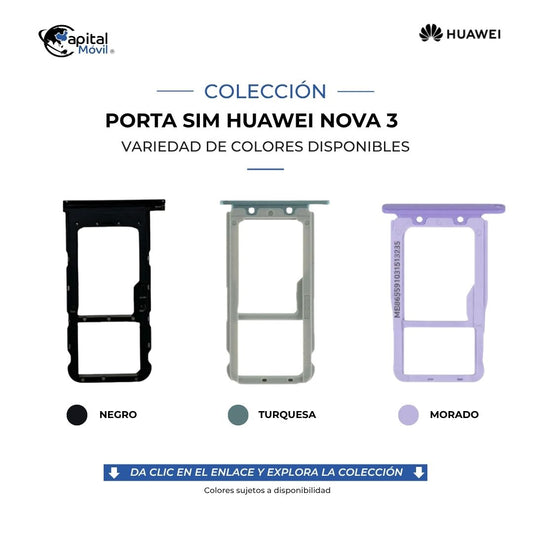 PORTA SIM HUAWEI NOVA 3