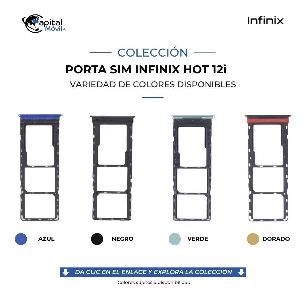 PORTA SIM INFINIX HOT 12i