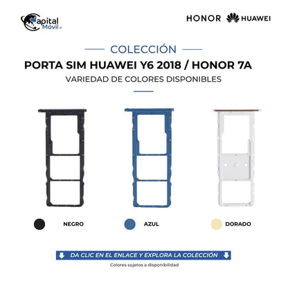 PORTA SIM HUAWEI Y6 2018 Y HONOR 7A