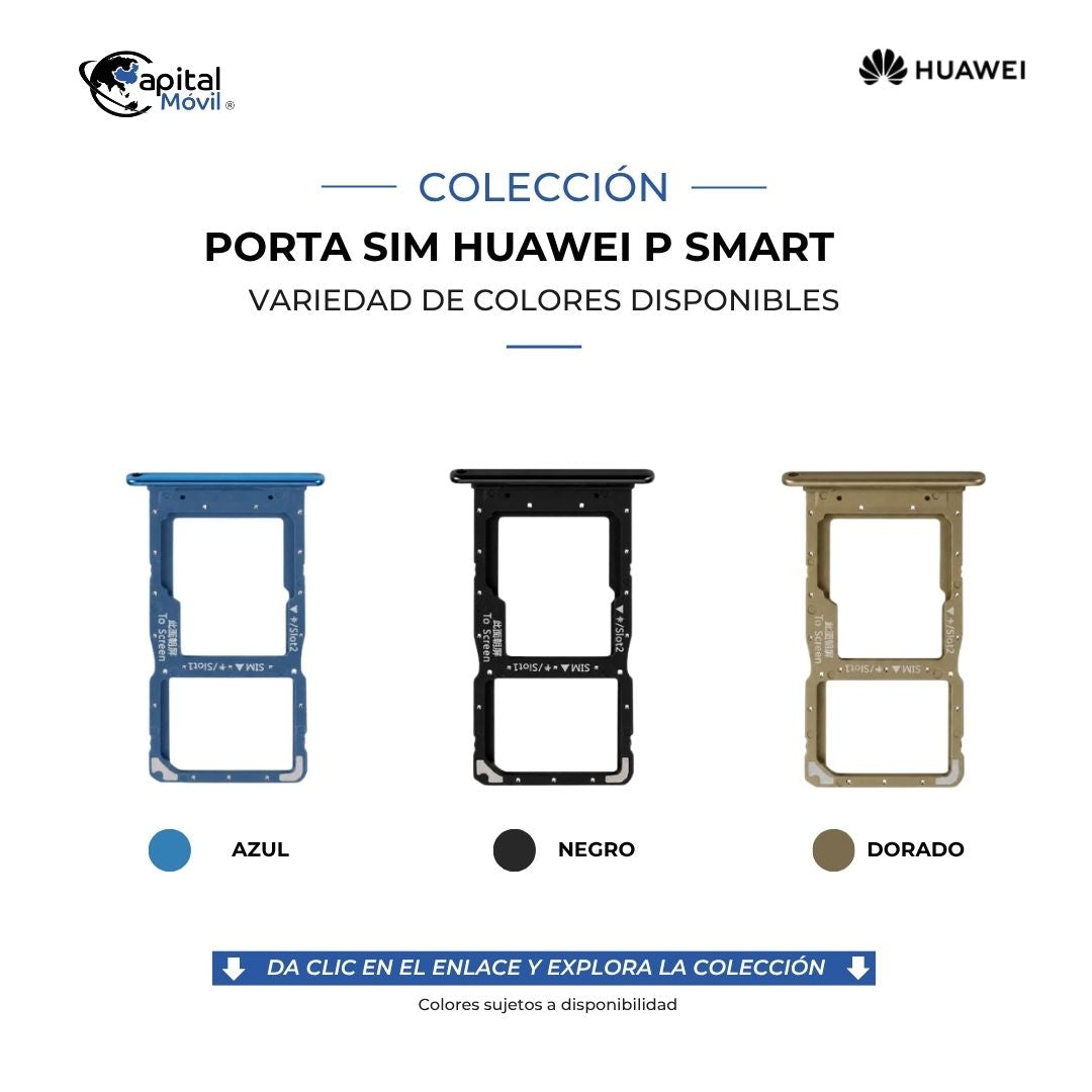 PORTA SIM HUAWEI P SMART