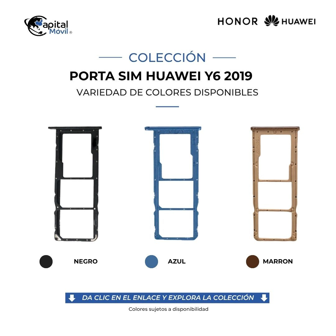PORTA SIM HUAWEI Y6 2019