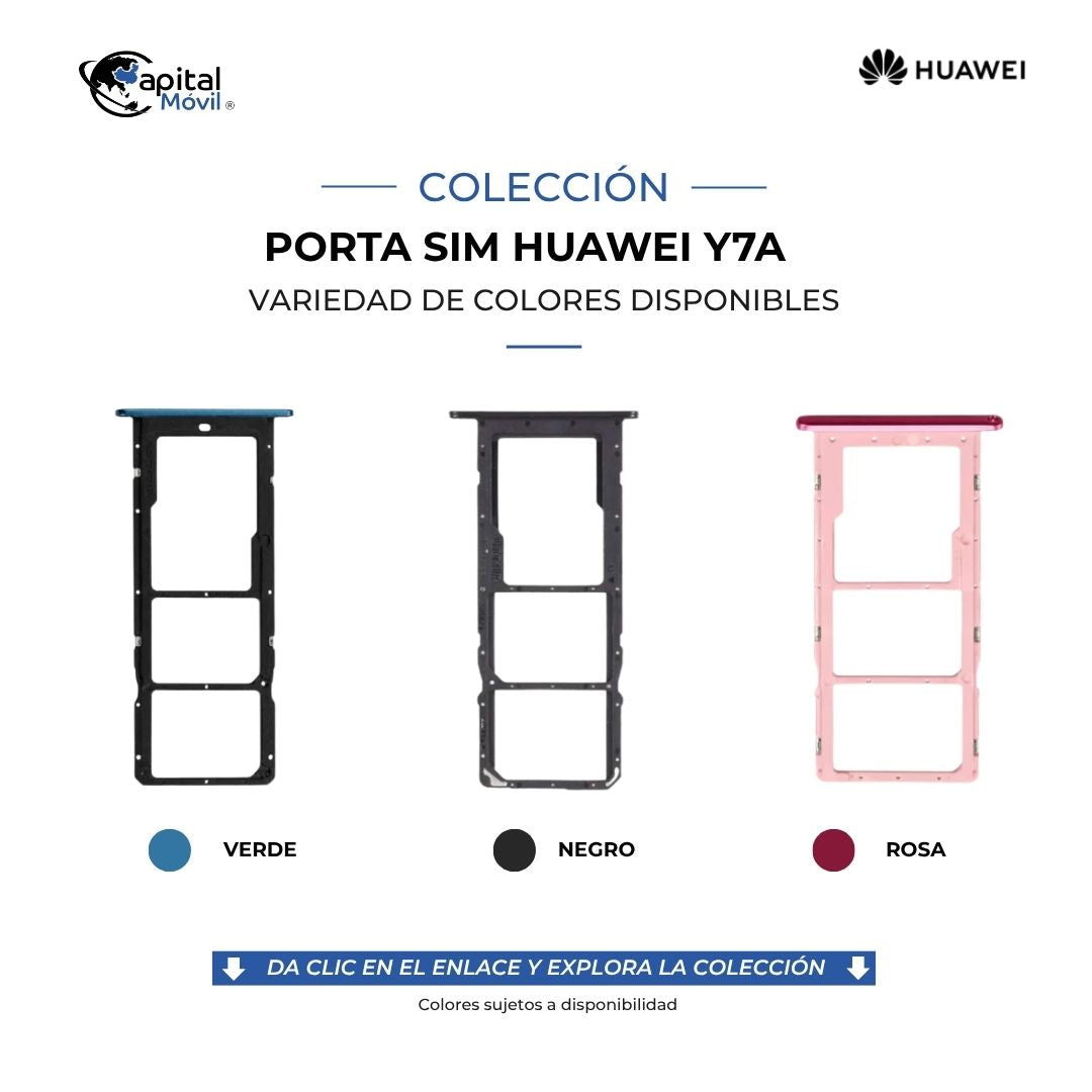 PORTA SIM HUAWEI Y7A