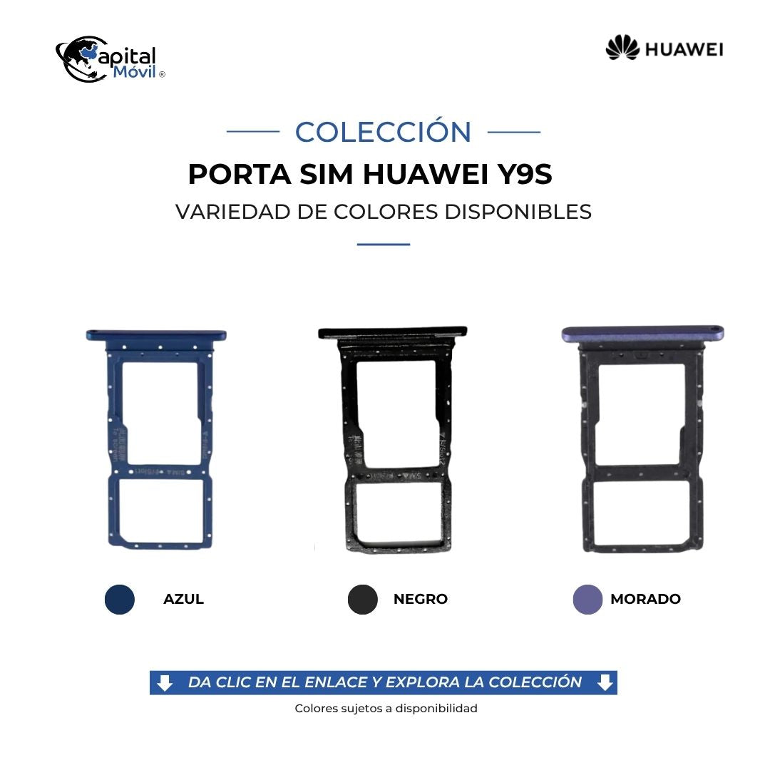 PORTA SIM HUAWEI Y9S