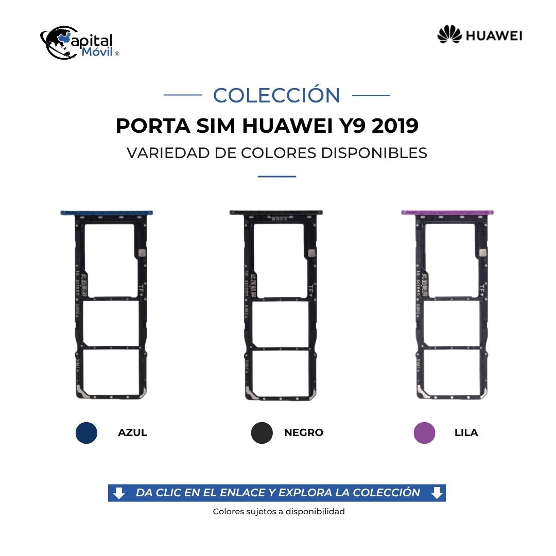 PORTA SIM HUAWEI Y9 2019