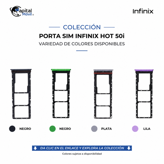 PORTA SIM INFINIX HOT 50i