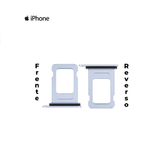 PORTA SIM IPHONE 15 / 15 PLUS AZUL