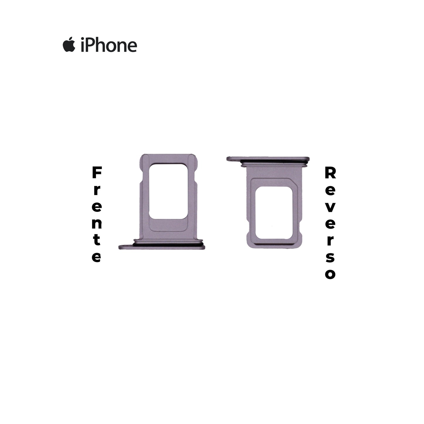 PORTA SIM IPHONE 15 / 15 PLUS ROSA