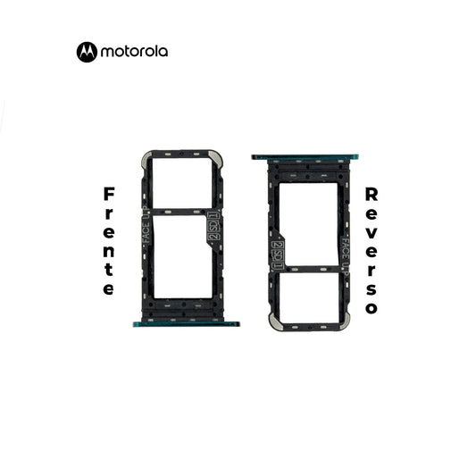 PORTA SIM MOTOROLA ONE FUSION VERDE
