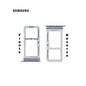 PORTA SIM SAMSUNG NOTE 8 PLATA