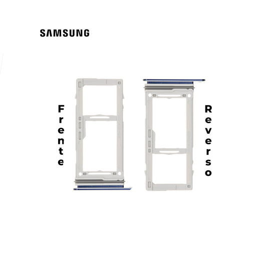 PORTA SIM SAMSUNG NOTE 9 AZUL