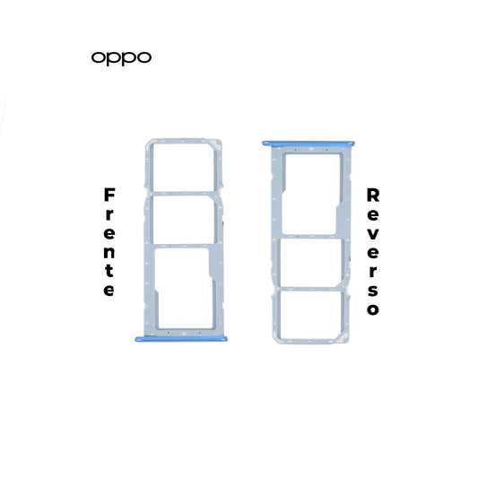 PORTA SIM OPPO A17 AZUL