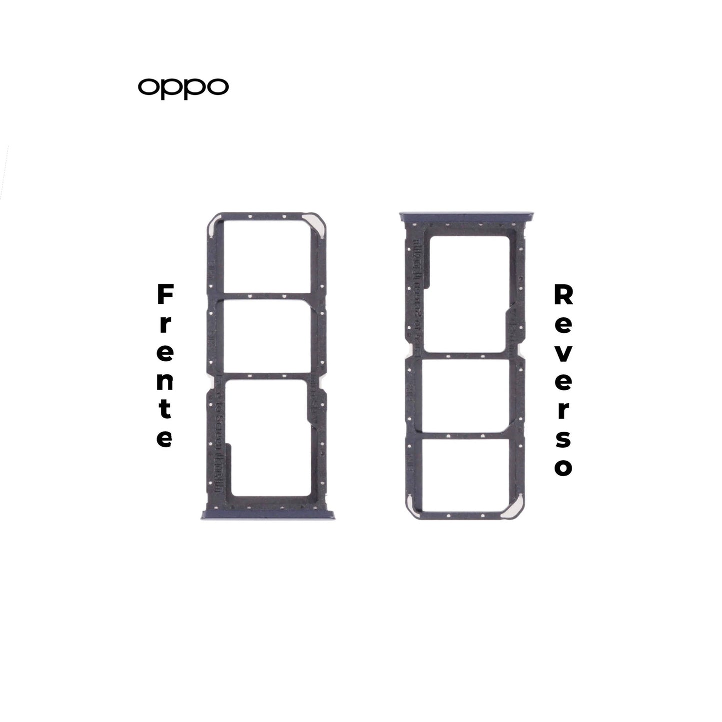 PORTA SIM OPPO A54 NEGRO