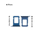 PORTA SIM IPHONE 11 PRO MAX AZUL