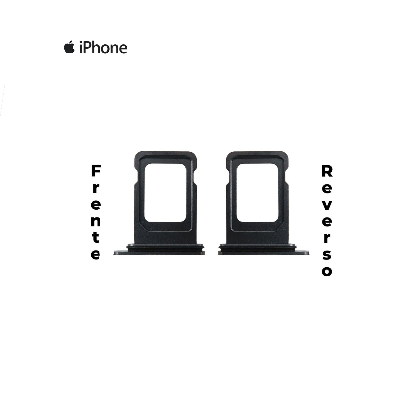 PORTA SIM IPHONE 11 PRO MAX NEGRO