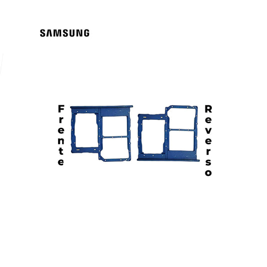 PORTA SIM SAMSUNG A01 CORE AZUL