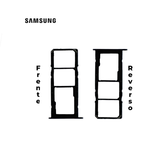 PORTA SIM SAMSUNG A01 NEGRO