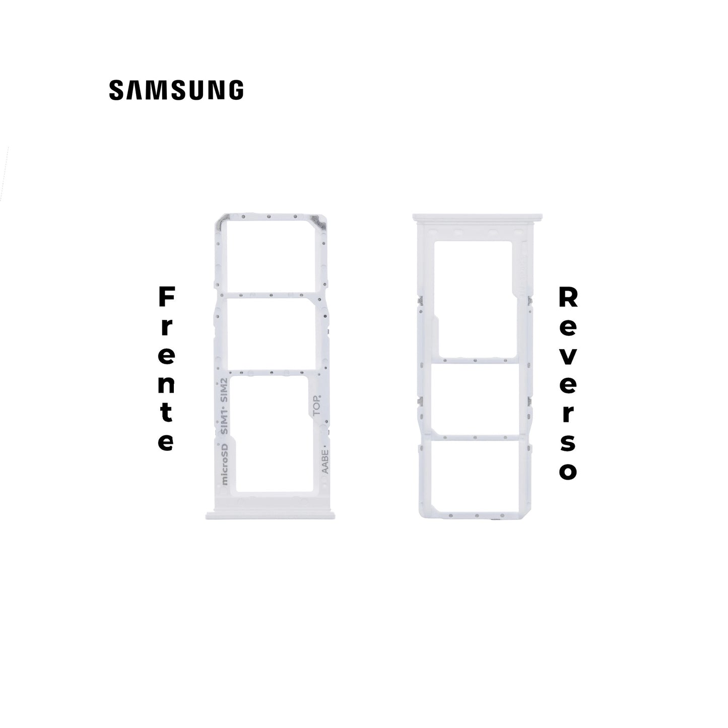 PORTA SIM SAMSUNG A02 BLANCO