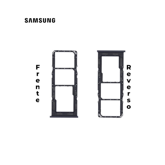 PORTA SIM SAMSUNG A02 DUAL NEGRO