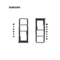 PORTA SIM SAMSUNG A02 DUAL NEGRO