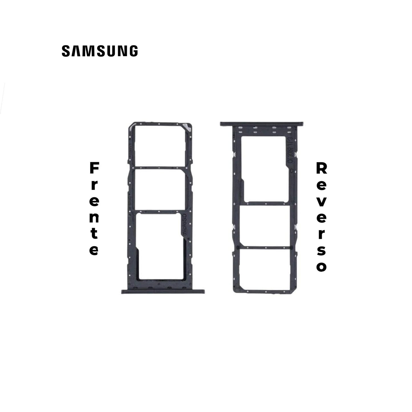 PORTA SIM SAMSUNG A02s NEGRO