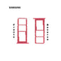 PORTA SIM SAMSUNG A02s ROJO