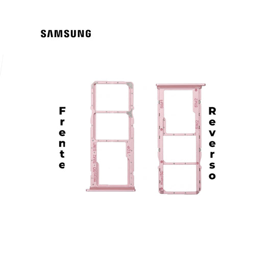 PORTA SIM SAMSUNG A03 CORE ROSA