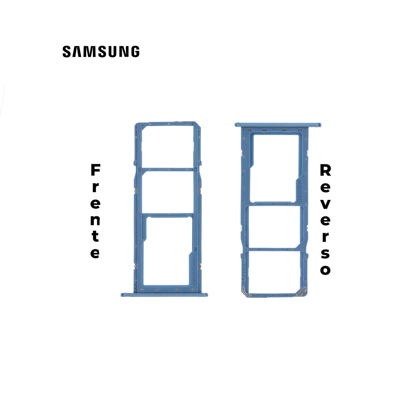 PORTA SIM SAMSUNG A11 AZUL