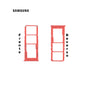 PORTA SIM SAMSUNG A12 ROJO