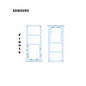 PORTA SIM SAMSUNG A13 AZUL
